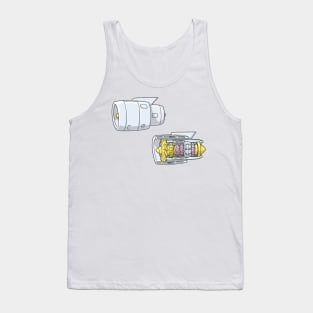 Turbofan Jet Engine Tank Top